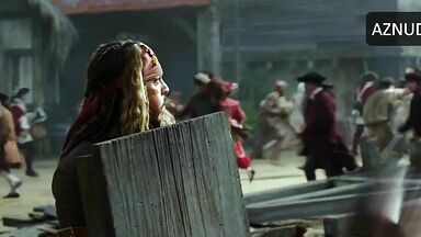 Kaya Scodelario Sexy Scene in Pirates Of The Caribbean- Dead Men Tell No Tales