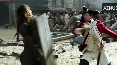Kaya Scodelario Sexy Scene in Pirates Of The Caribbean- Dead Men Tell No Tales