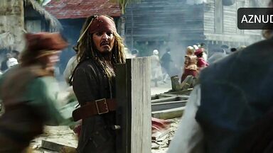 Kaya Scodelario Sexy Scene in Pirates Of The Caribbean- Dead Men Tell No Tales