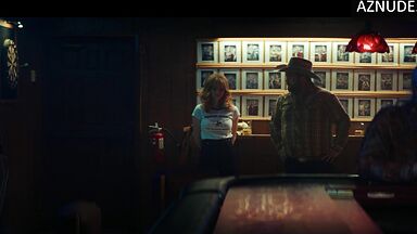 Sydney Sweeney cute scene in Americana