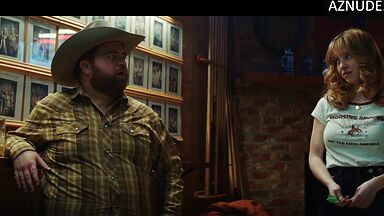 Sydney Sweeney cute scene in Americana