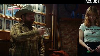 Sydney Sweeney cute scene in Americana