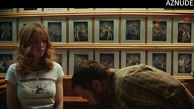 Sydney Sweeney cute scene in Americana