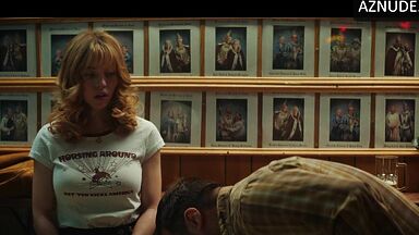 Sydney Sweeney cute scene in Americana