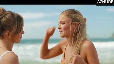Sydney Sweeney and Hadley Robinson in Bikini in Anyone But You