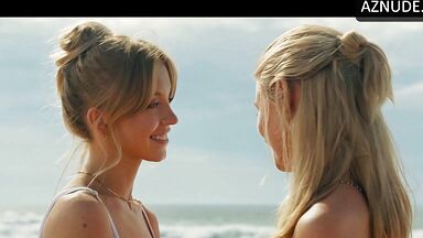 Sydney Sweeney and Hadley Robinson in Bikini in Anyone But You