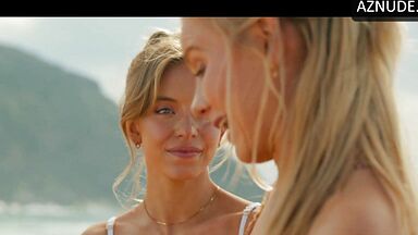Sydney Sweeney and Hadley Robinson in Bikini in Anyone But You