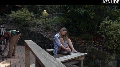 Sydney Sweeney showing underwear in Clementine