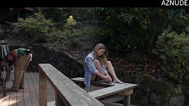 Sydney Sweeney showing underwear in Clementine