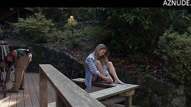 Sydney Sweeney showing underwear in Clementine