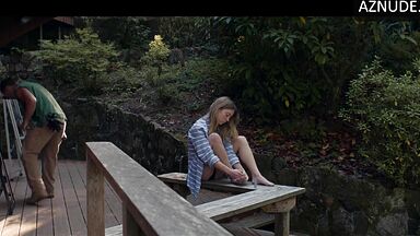Sydney Sweeney showing underwear in Clementine