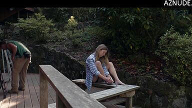 Sydney Sweeney showing underwear in Clementine