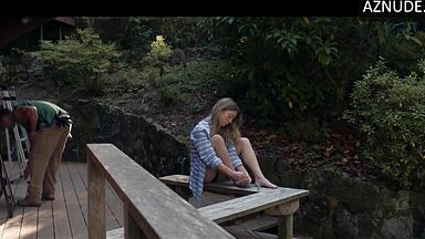 Sydney Sweeney showing underwear in Clementine