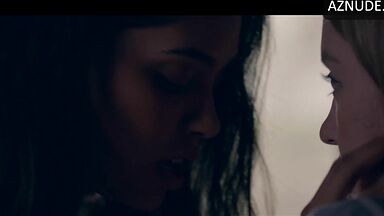 Otmara Marrero and Sydney Sweeney Lesbians in Clementine