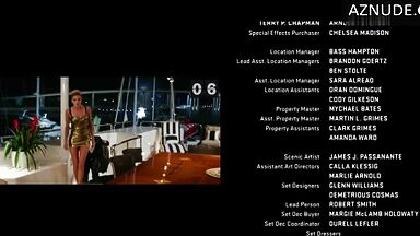 Sexy end credits