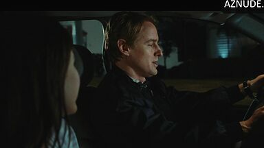Sexy girl in car