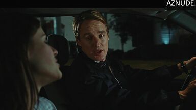 Sexy girl in car